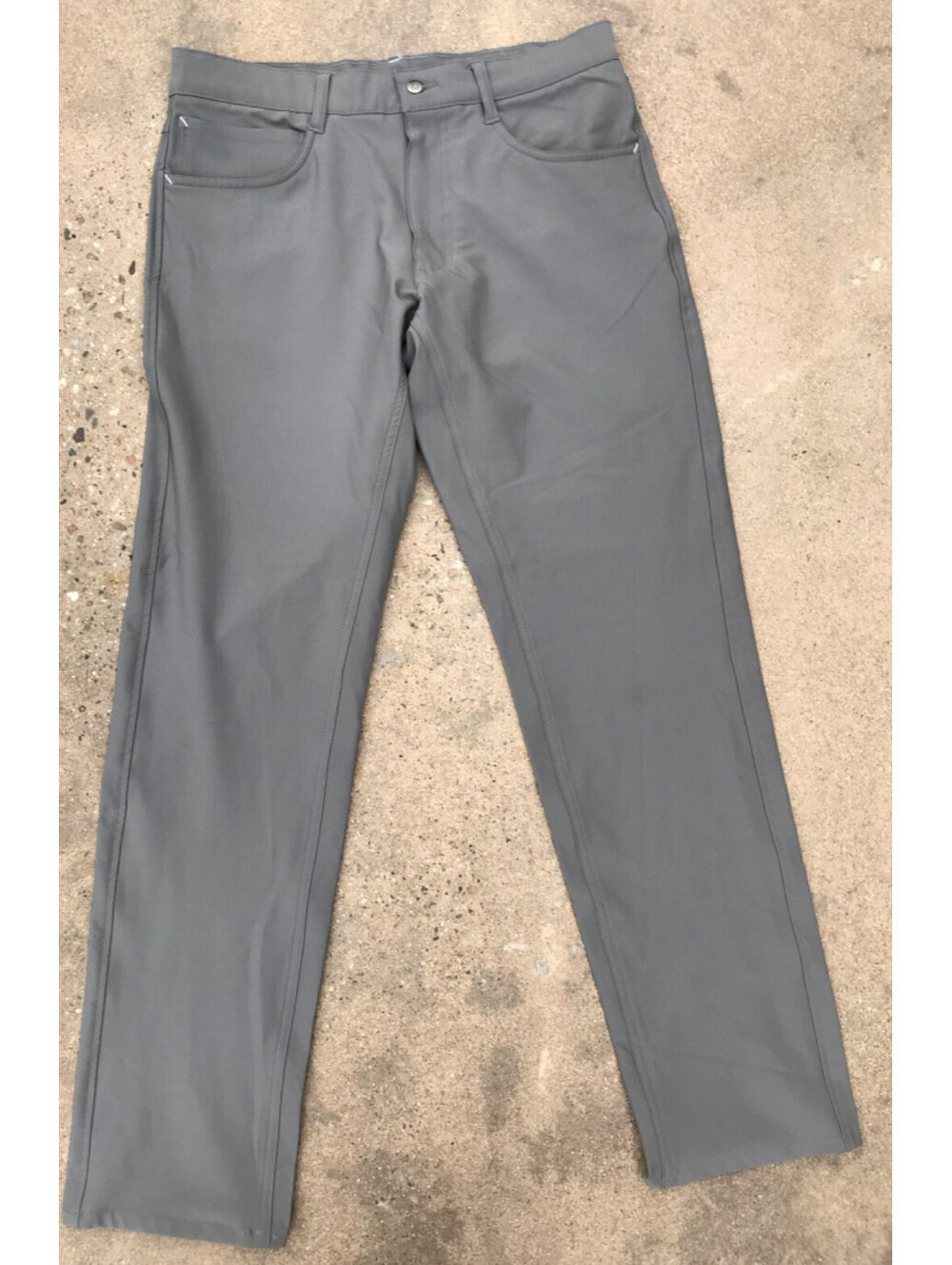 FootJoy Golf Pants Men W30xL32 Gray Flat Front Athletic Stretch Fit Performance